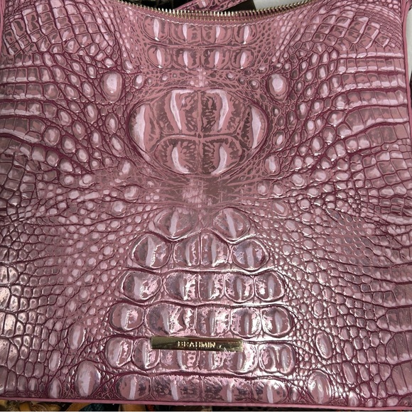 Brahmin Katie Crossbody Mulberry Potion Melbourne Leather Bag New with Tag - Picture 5 of 12